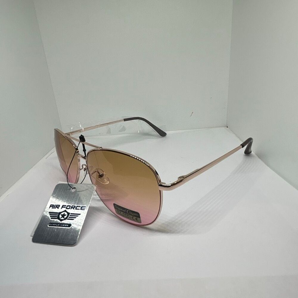 Brand new Air Force aviator sunglasses Ocean lens ✨